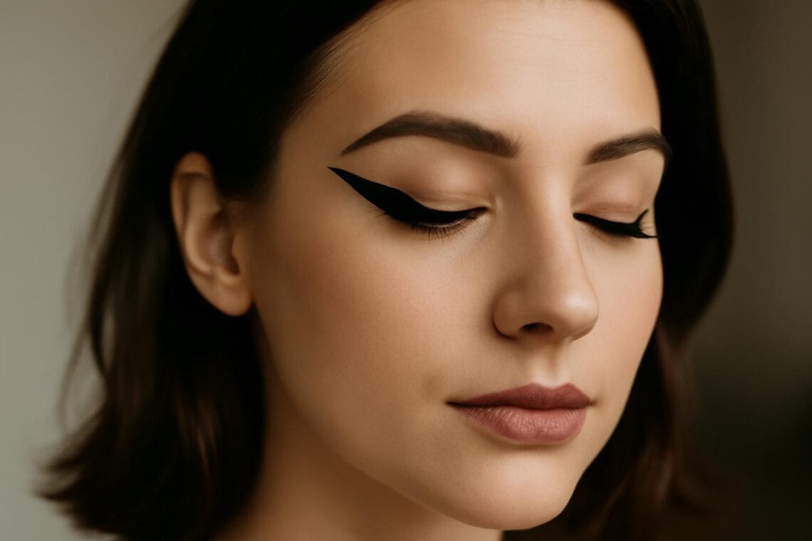 bat wing eyeliner dla opadajacej powieki 2 1