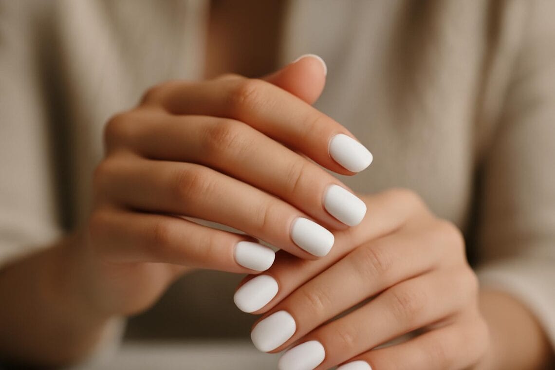 bia e paznokcie ponadczasowe inspiracje na manicure 2 1