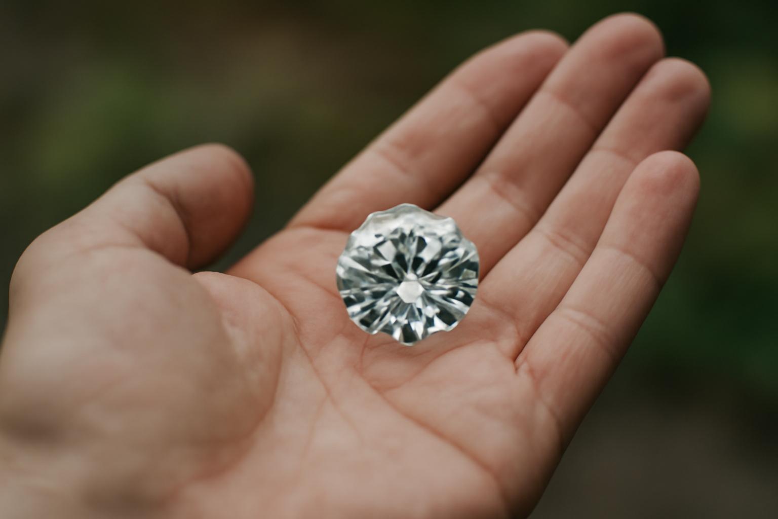 Biżuteria z diamentami hodowanymi w laboratorium