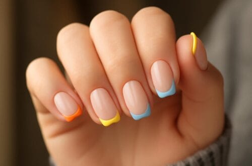 french accent nails 2026 modne akcenty we frenchu 2 1