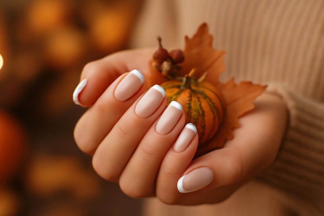 french manicure na swieto dziekczynienia 2026 2 1