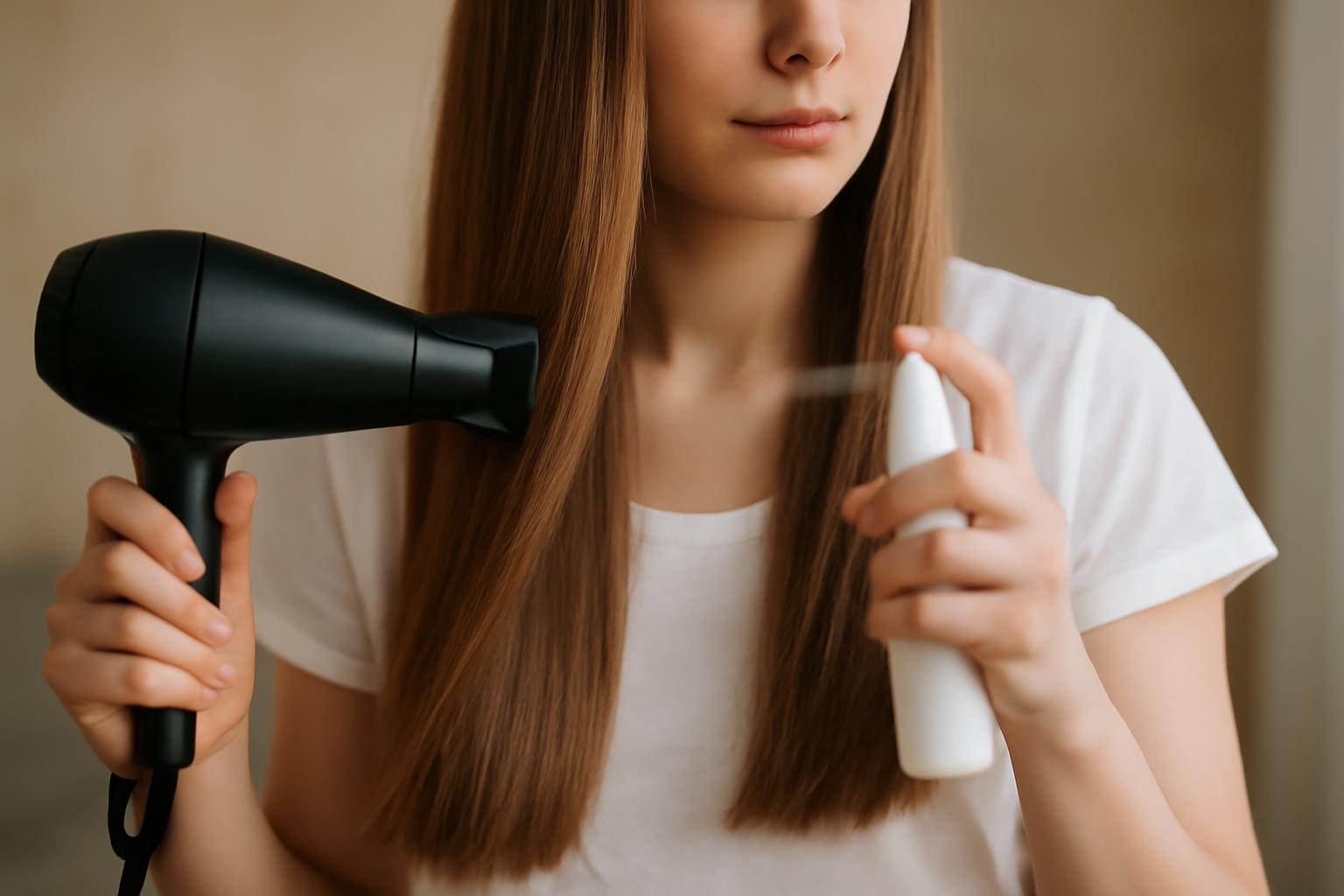 Jak chronić włosy przed wilgocią i puszeniem