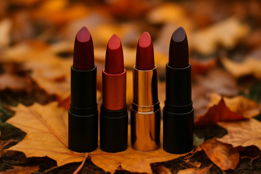 Jesienne kolory szminek na 2026 i 2026 rok – trendy i dobór