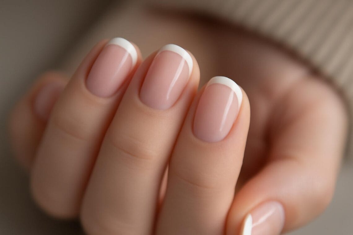 krotki french manicure jako najmodniejszy trend paznokci 2026 2 1