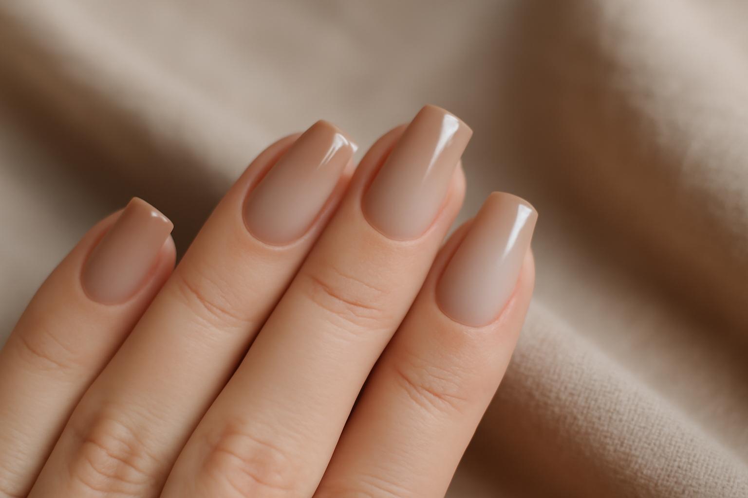 Manicure w mlecznym brązie – trendy, style i efekt