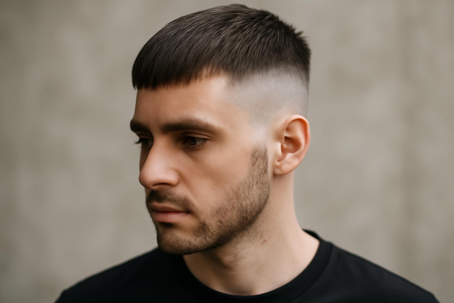 Niewymagające fryzury męskie – krótkie cięcia bez stylizacji