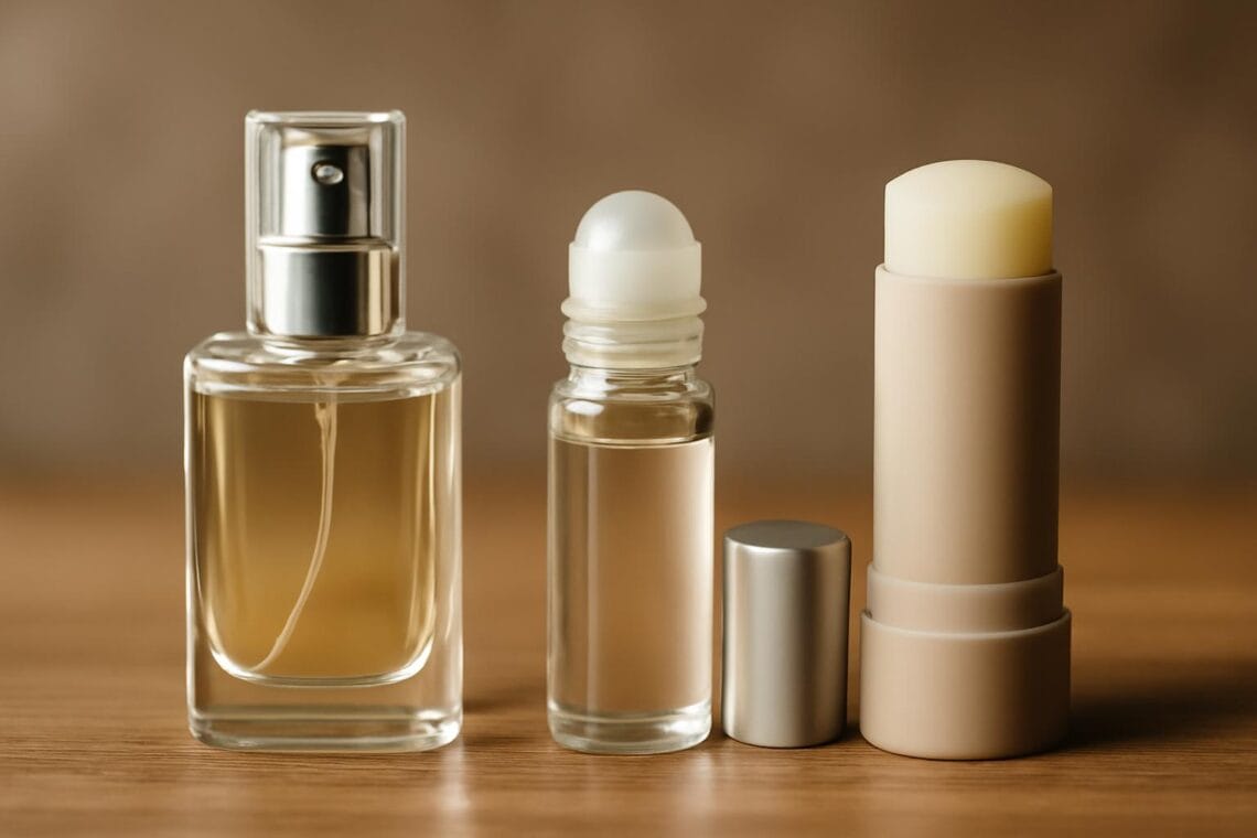 porownanie perfum w sprayu roll on i w sztyfcie 2 1