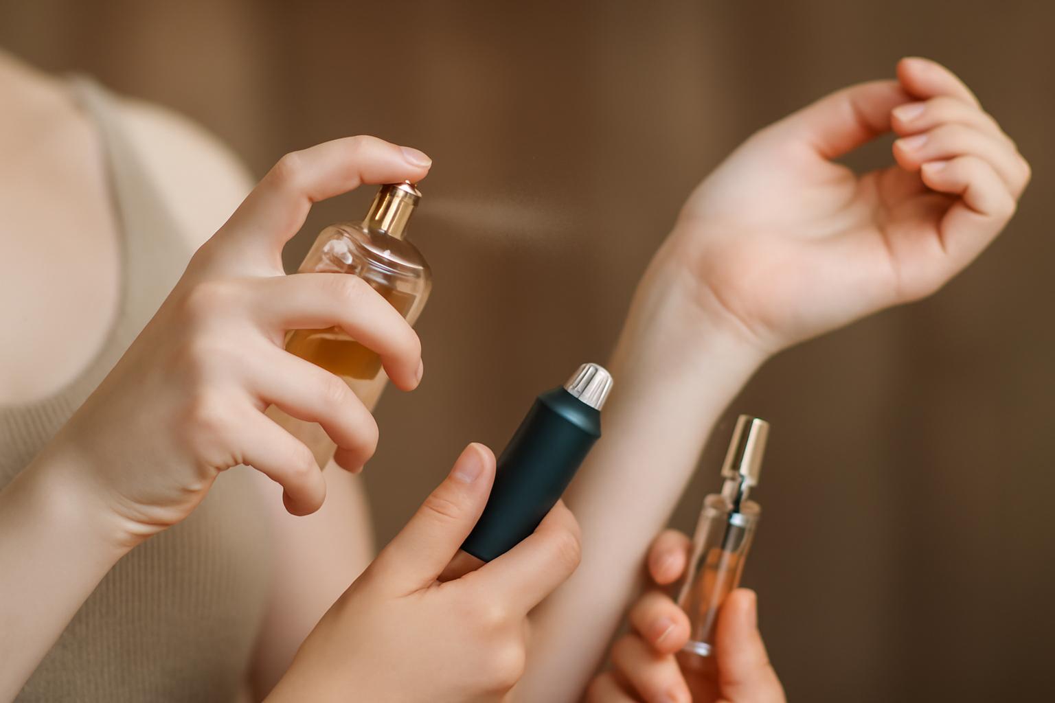 Porównanie perfum w sprayu, roll-on i w sztyfcie