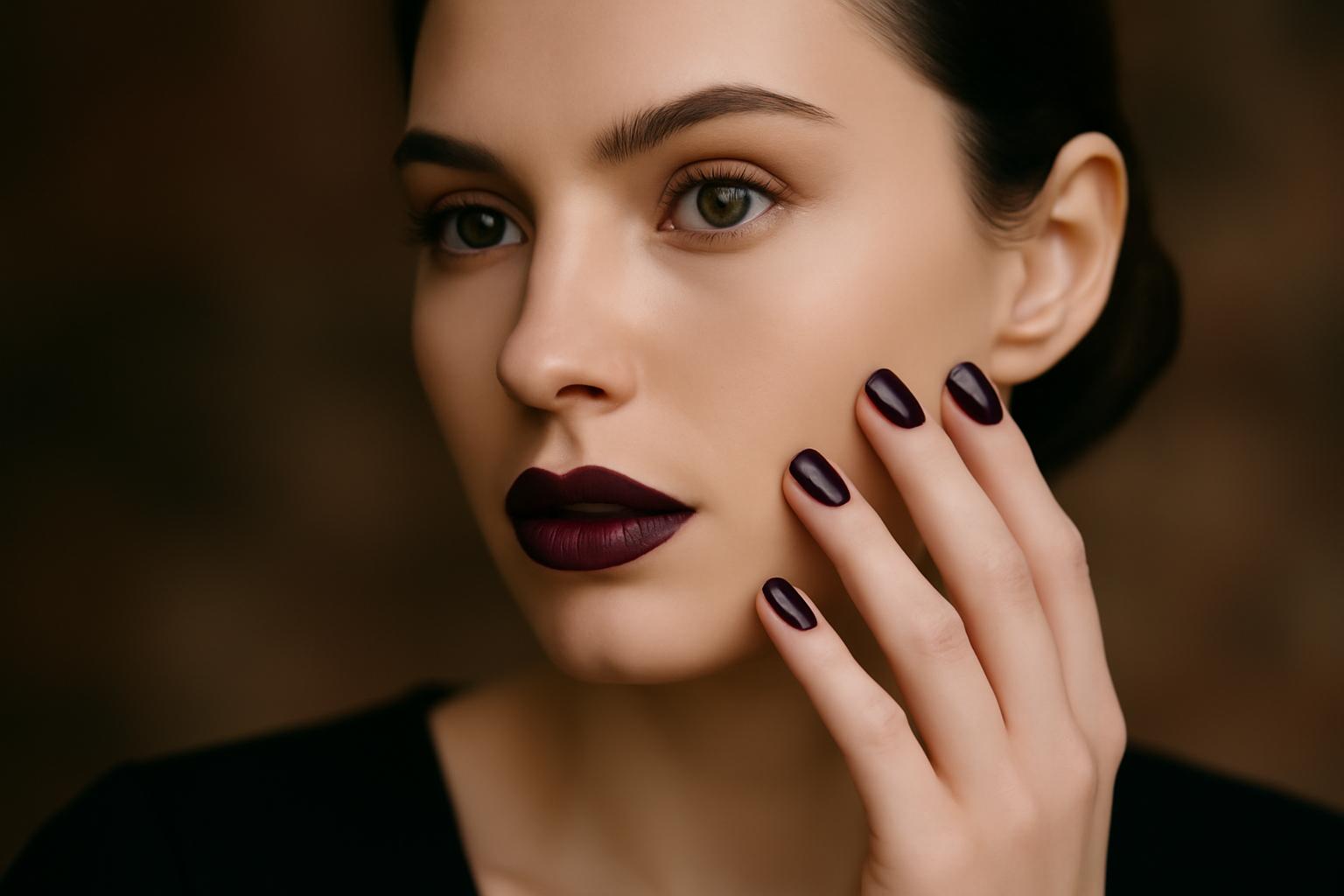 Śliwkowy manicure na jesień 2026 – trendy i inspiracje