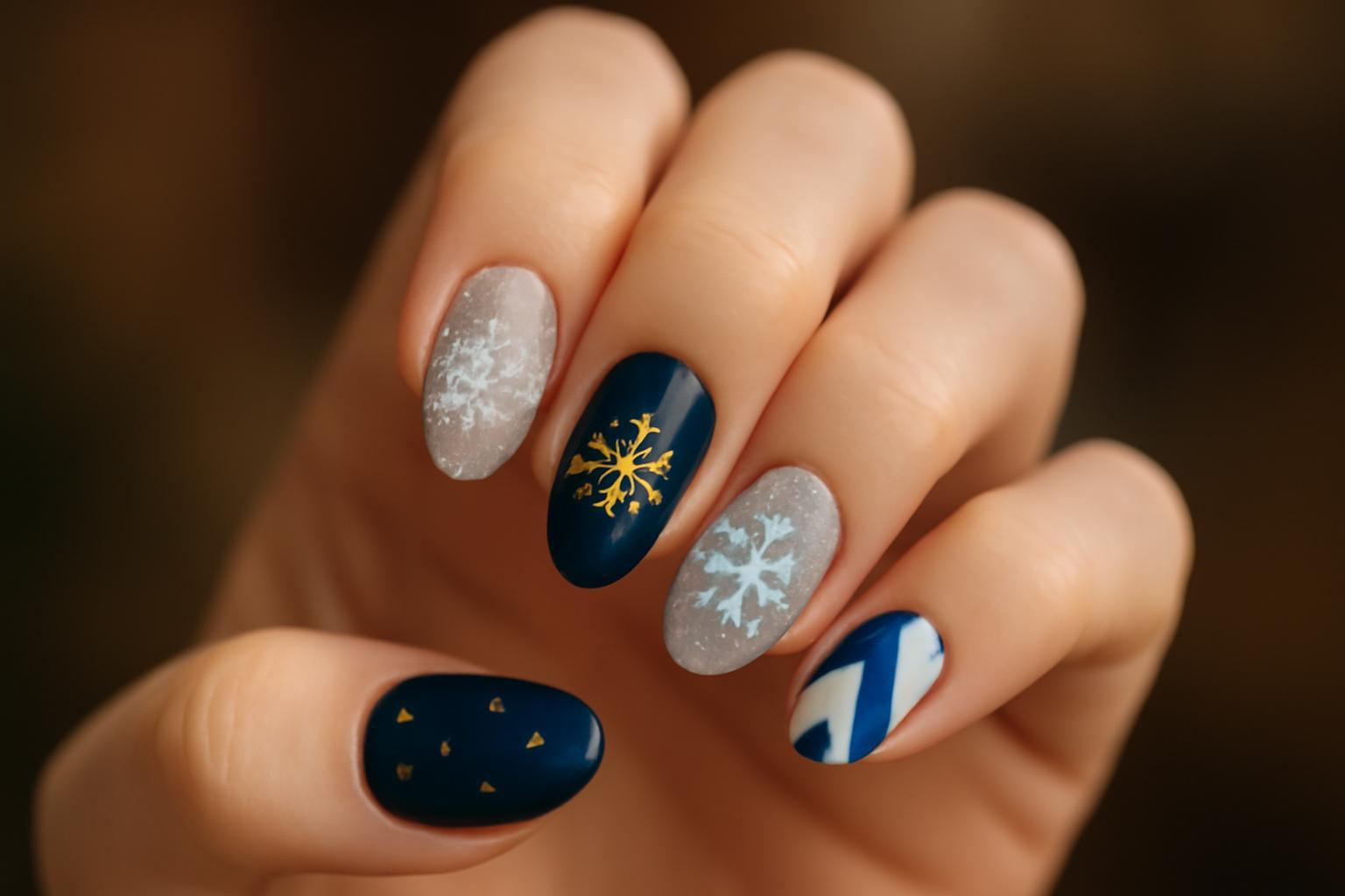Świąteczny manicure 2026 – trendy, kolory i zdobienia