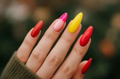 wyrazisty manicure na d ugich paznokciach trendy i stylizacje 2 1